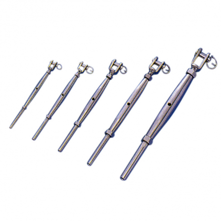 Vantskrue AISI 316 terminal/gaffel - 5