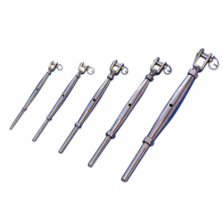 Vantskrue AISI 316 terminal/gaffel - 9