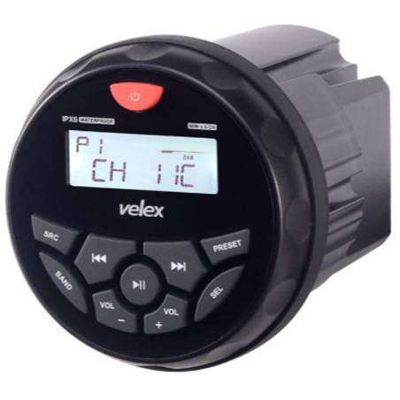 Velex marine vandtæt stereo radio