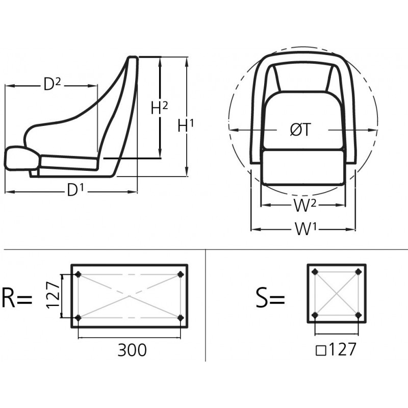 Seat "Commander"