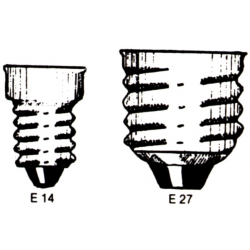Standard Lavvoltslampe - 1
