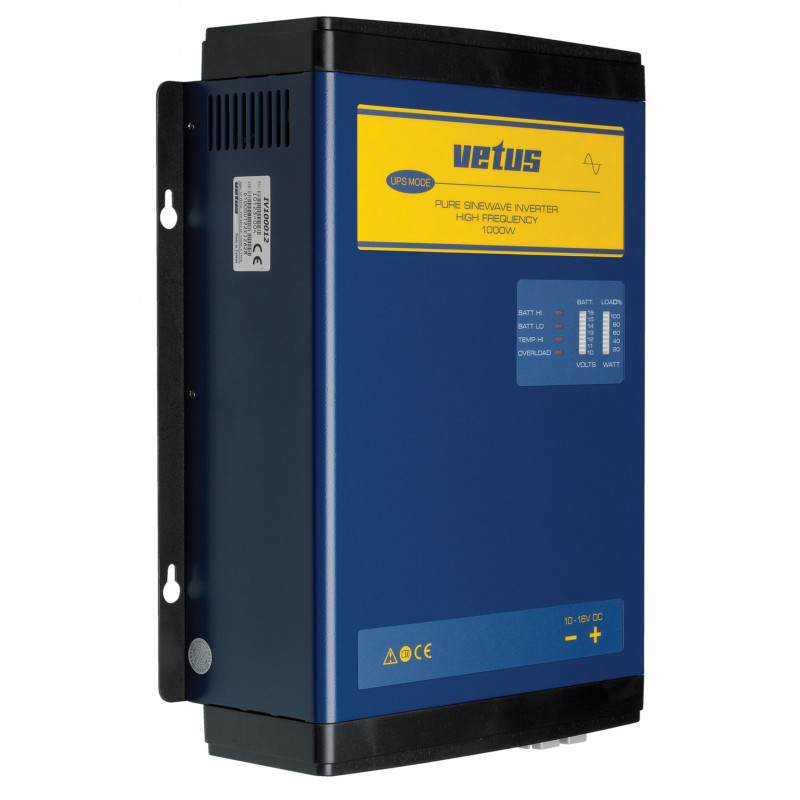 VETUS sine wave inverter 2000 W, 12 V to 230 V, 50 Hz