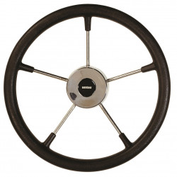 VETUS steering wheel (360 mm - 14") with PU-foam layer black