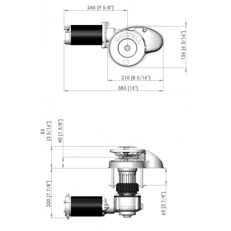 RC8-6 65TDC 6mm~1/4"