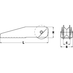 Fixed Bow Roller 2