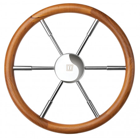 VETUS steering wheel with teak rim, 400 mm