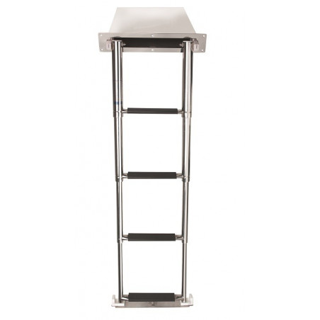 Telescopic casette ladder