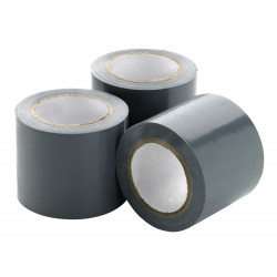 Self-adhesive tape, grey roll of 30 m
