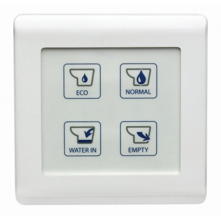 Control panel for TMWQ toilet