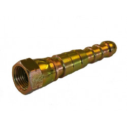 Gas adapter 1/4" LH til 8 og 12 mm slange - 2