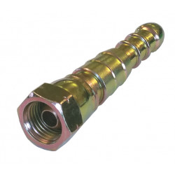 Gas adapter 1/4" LH til 8 og 12 mm slange - 2