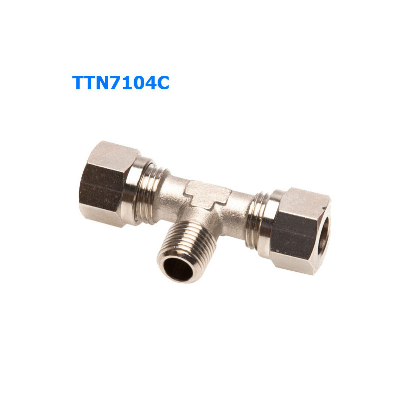 T-fitting m. central gevind TTN - 3