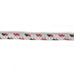 Standardfald hvid med rød/sort mærketråd - 1