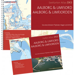 Søkortsæt DK3 - Limfjorden og Ålborg 2023 - 2
