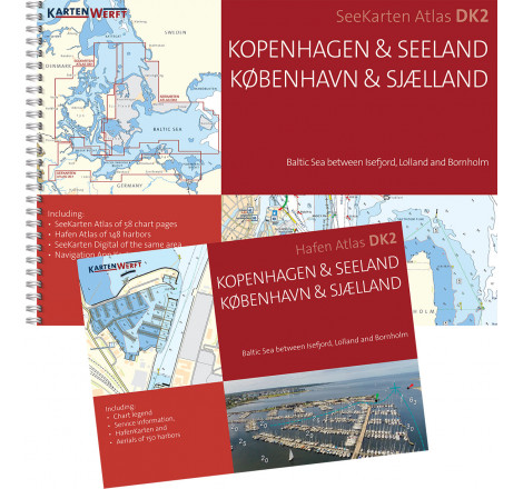 Søkortsæt DK2 - København og Sjælland 2025 - 1