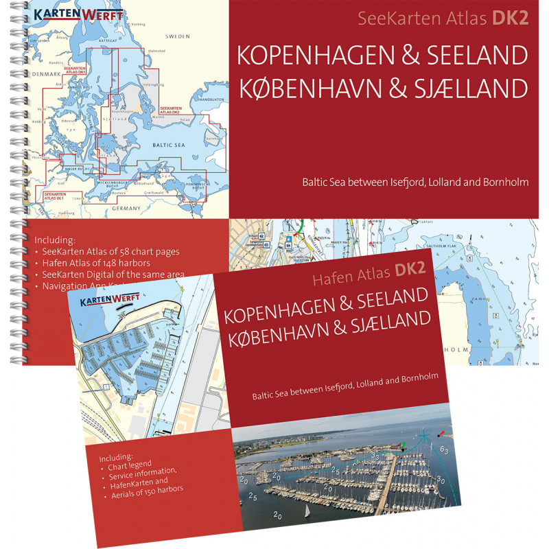 Søkortsæt DK2 - København og Sjælland 2025 - 1