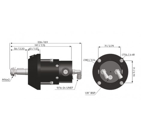 Multist.hydr.pumpe HP16 - 1