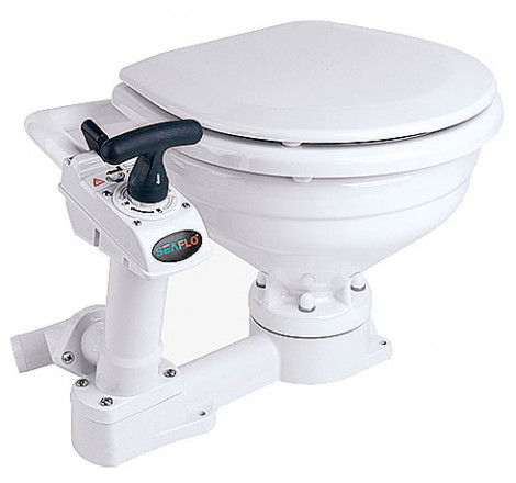 Toilet compact manuelt fra Seaflo - 1