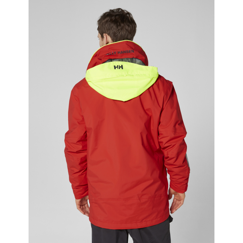 Helly-Hansen Pier Jacket 4.0 Giacca Impermeabile Uomo - Traspirante, Leggera, Con Cappuccio, Per Vela E Outdoor