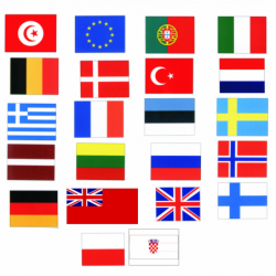 Gæsteflag 30 x 20 cm - 8