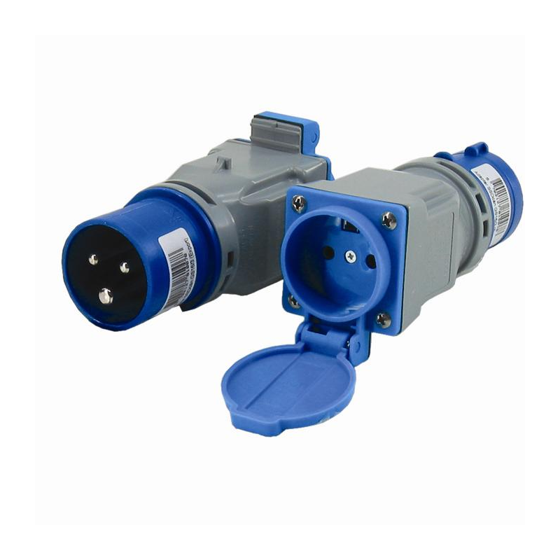 Adapterstik/DK forlænger CEE - 1 Adapterstik/DK forlænger CEE - 1